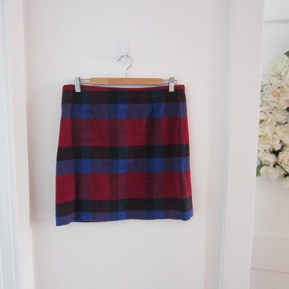 JOE FRESH Plaid Checked Skirt - Picture 1 of 5